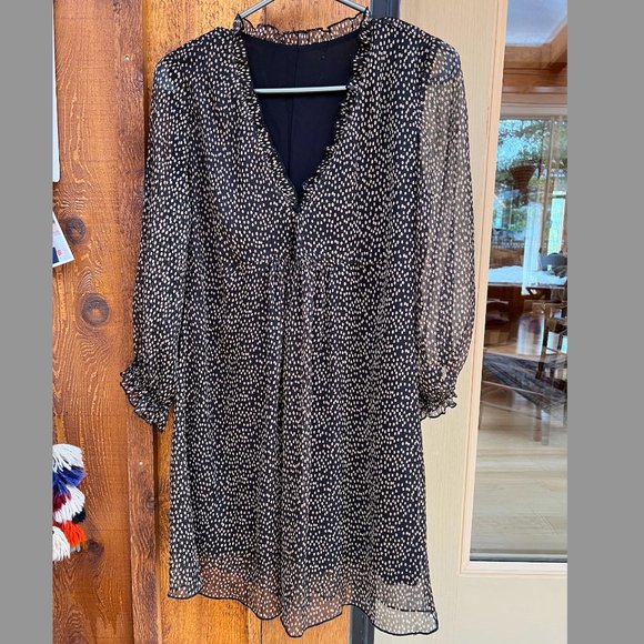Mango chiffon 3/4 sleeve mini dress👗 - Picture 1 of 1